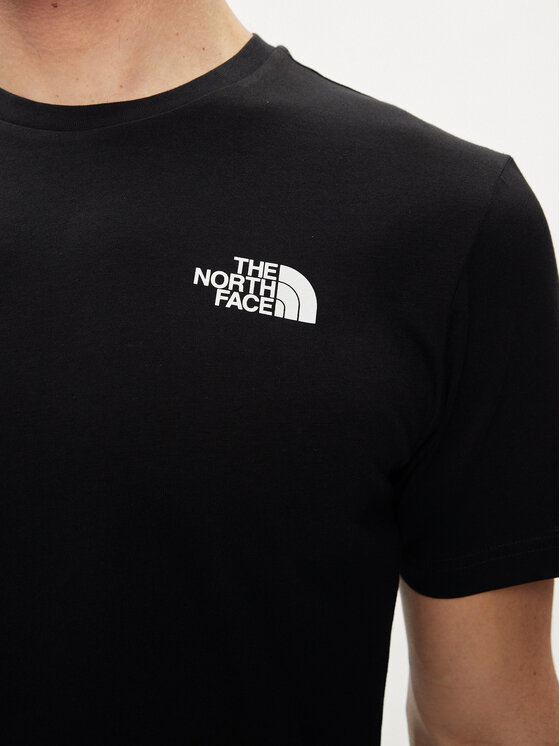 The North Face The North Face Marškinėliai Redbox NF0A87NV Juoda Regular Fit