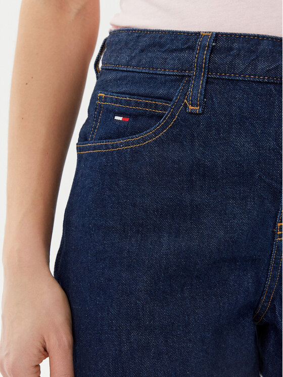 Tommy Jeans Tommy Jeans Džinsiniai šortai DW0DW20094 Tamsiai mėlyna Relaxed Fit