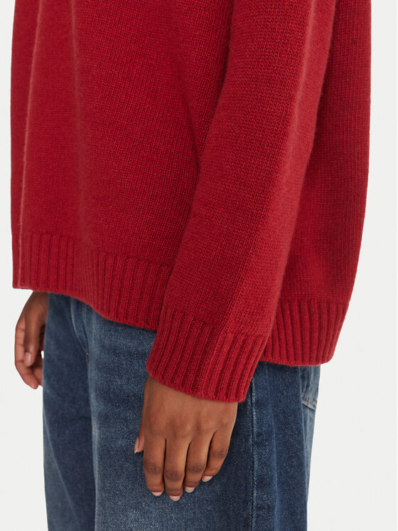 Weekend Max Mara Weekend Max Mara Rollkragenpullover Borgia 2525366112 Rot Regular Fit