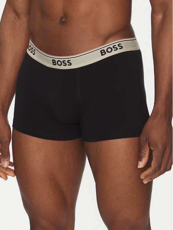 BOSS BOSS Komplekti kuulub 3 paari boksereid 50531684 Must