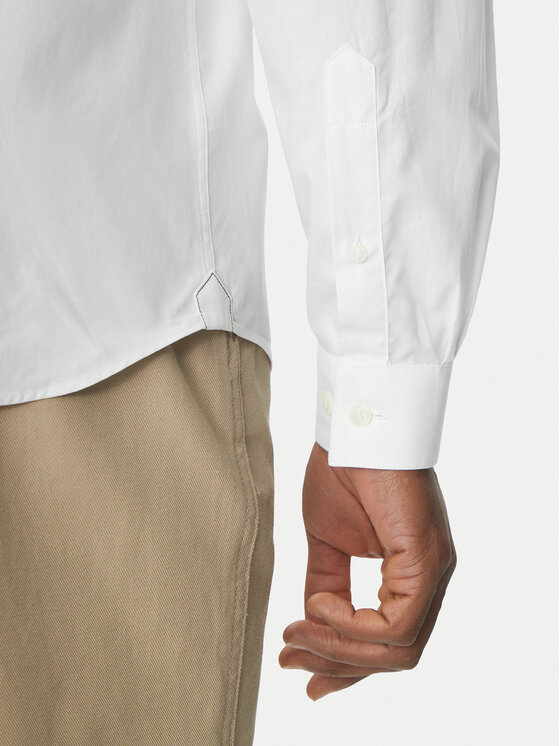 Lacoste Lacoste Košeľa CH5620 Biela Slim Fit