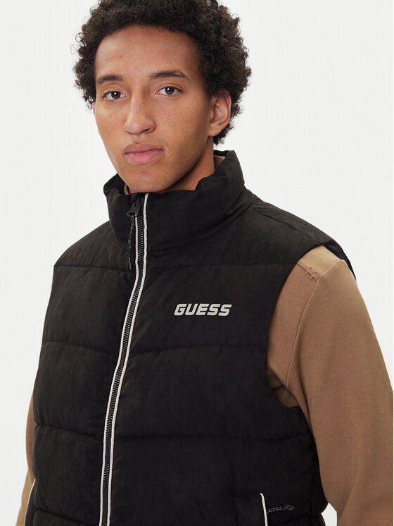 Guess Guess Жилет Z5BL01 W3230 Чорний Regular Fit