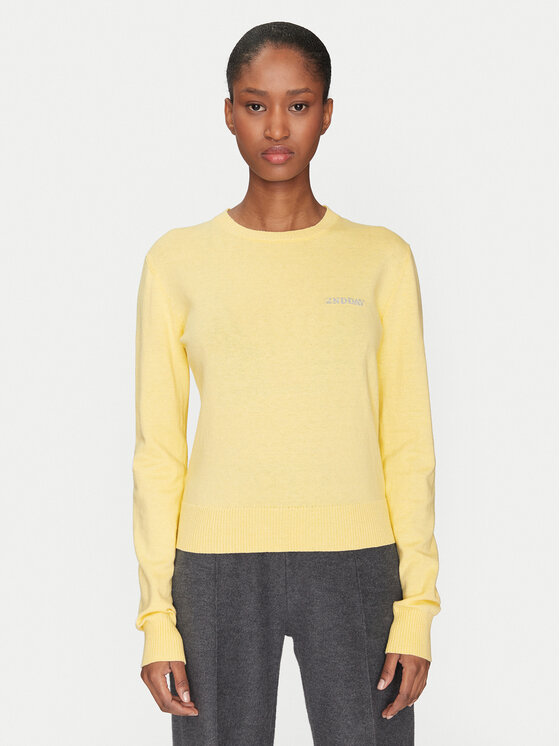 2NDDAY 2NDDAY Sweater Lance 2252340408 Sárga Regular Fit