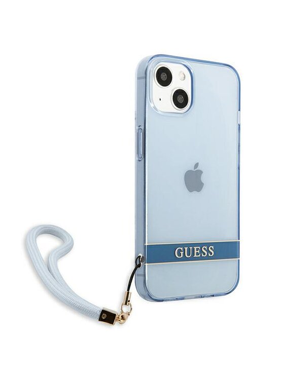 Guess Guess Etui na telefon iPhone 13 mini Błękitny