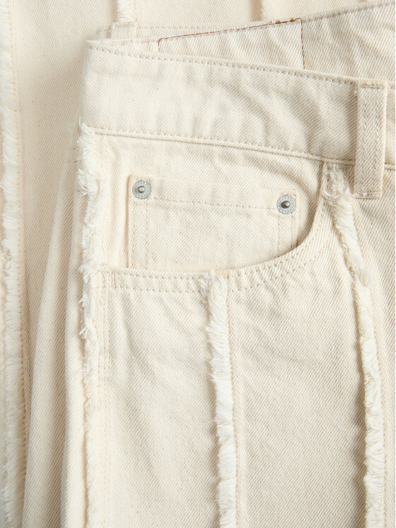 JJXX JJXX Jeans Elly 12279661 Écru Wide Leg
