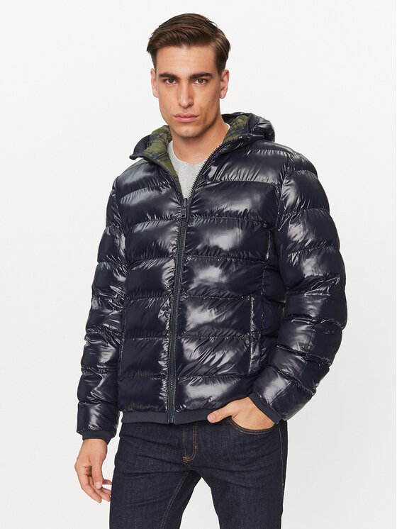 Geox Geox Télikabát Ravex M3629D TC179F 1727 Sötétkék Regular Fit