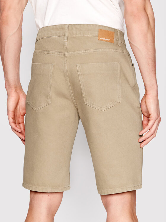 Pantaloncini di jeans Warren Beige Regular Fit