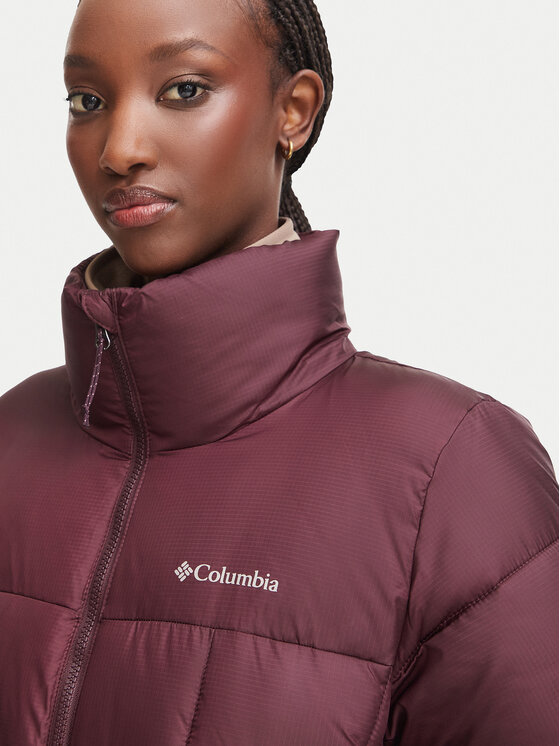 Columbia Columbia Kurtka zimowa Puffect™ III Full Zip 2171251 Bordowy Regular Fit