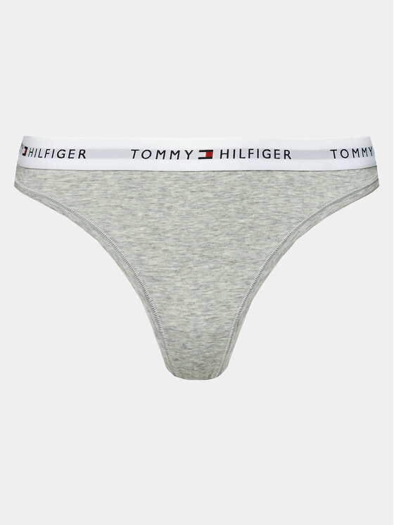Tommy Hilfiger Tommy Hilfiger Бикини тип прашка UW0UW03835 Сив