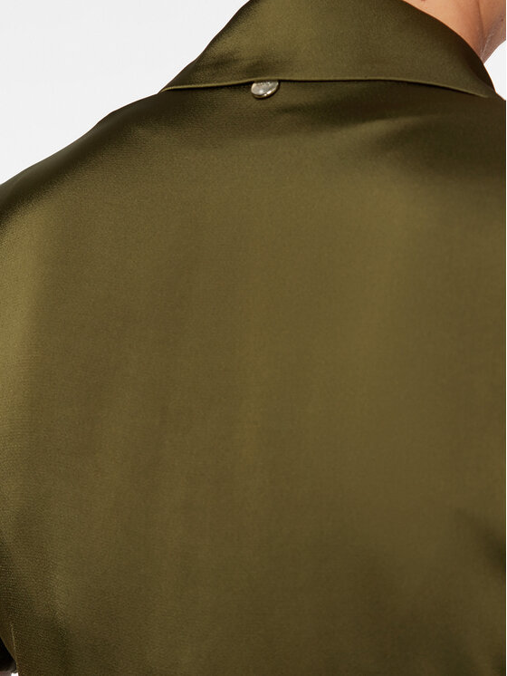 Liu Jo Liu Jo Sukienka koszulowa WA3462 T3481 Zielony Regular Fit