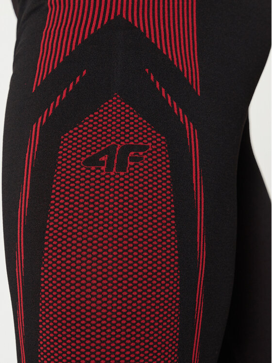 4F 4F Termoaktyvus apatinis trikotažas, apačia 4FWAW24USEAM166 Raudona Slim Fit