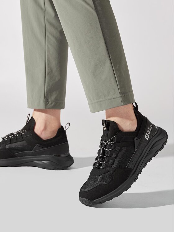 Jack Wolfskin Jack Wolfskin Sneakersy Dromoventure Athletic Low M 4057011 Czarny