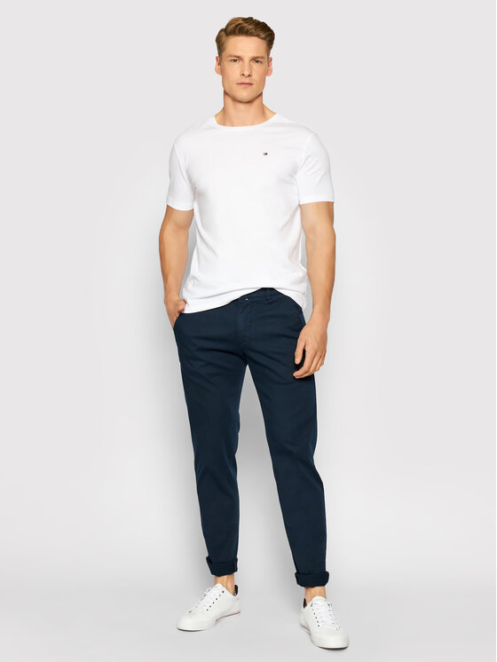 Tommy Hilfiger Tommy Hilfiger Tričko 2S87904671 Biela Regular Fit