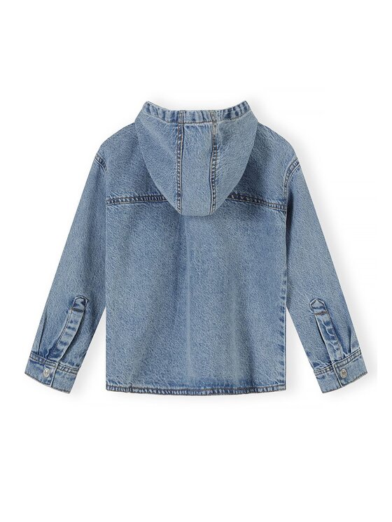 minoti minoti Koszula jeansowa 33SHIRT200 Niebieski jasny Regular Fit