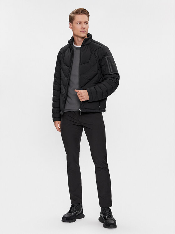 Boss Übergangsjacke J_Titanium 50505233 Schwarz Regular Fit 