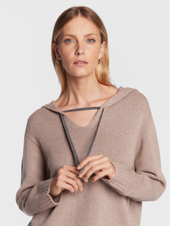 Maglione MAD222W069 Beige Oversize