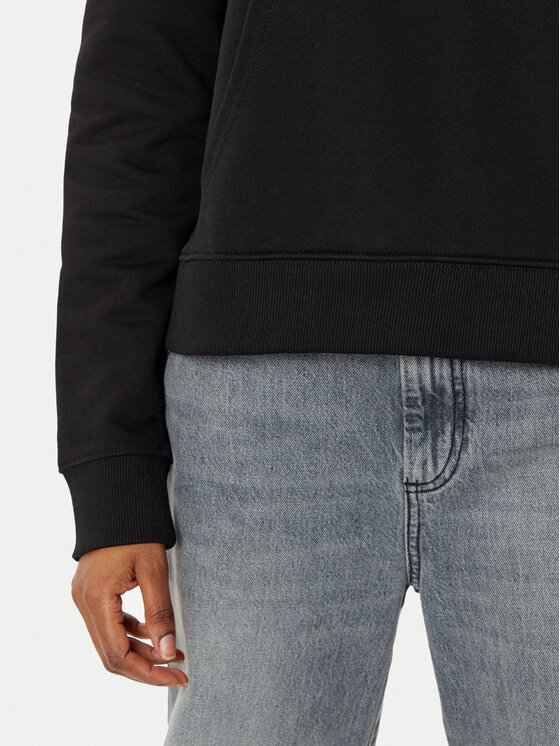 Guess Jeans Guess Jeans Μπλούζα W5RQ17 K68I4 Μαύρο Regular Fit