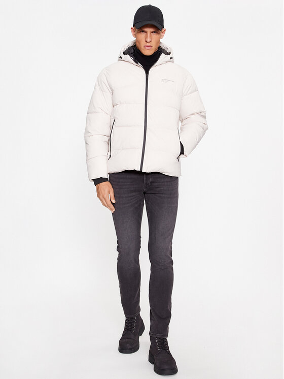Jack&Jones Jack&Jones Zimska jakna 12236065 Écru Regular Fit