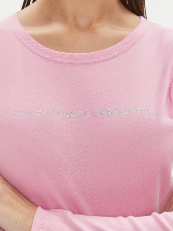 United Colors Of Benetton United Colors Of Benetton Palaidinė 3GA2E16G0 Rožinė Regular Fit