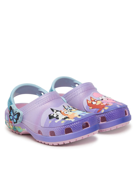 Crocs Crocs Pantoletten Bluey Multi Pink Cls Clg T 212370 Bunt