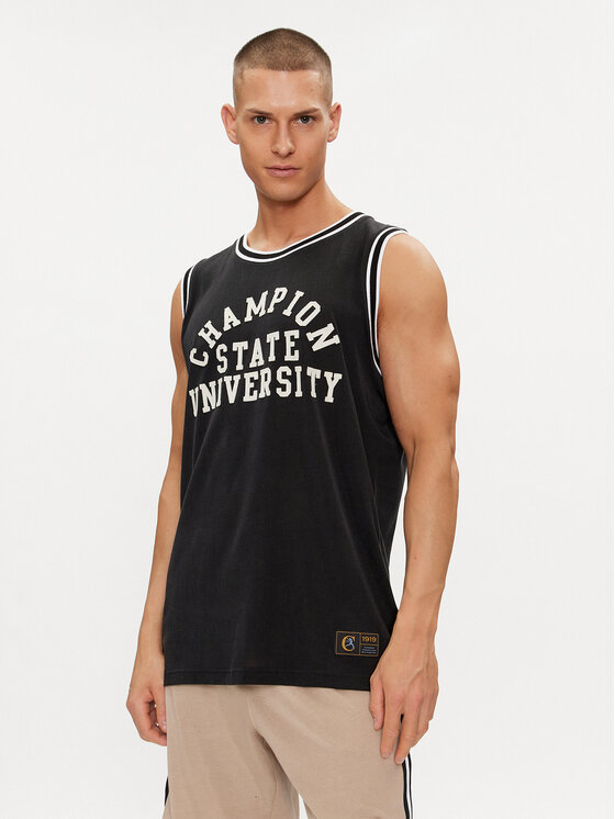 Champion Tank Top 220009 Schwarz Custom Fit Modivo