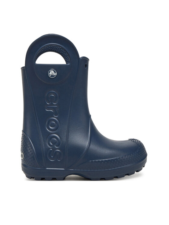 Cizme de cauciuc Crocs Handle It Rain Boot K 211052 Bleumarin