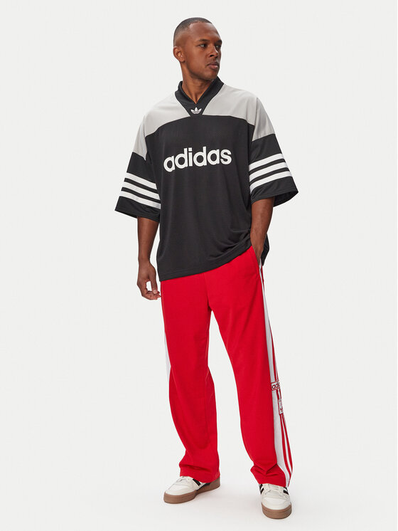 adidas adidas T-Shirt Adicolor oversize Football Jersey KS7546 Černá Oversize
