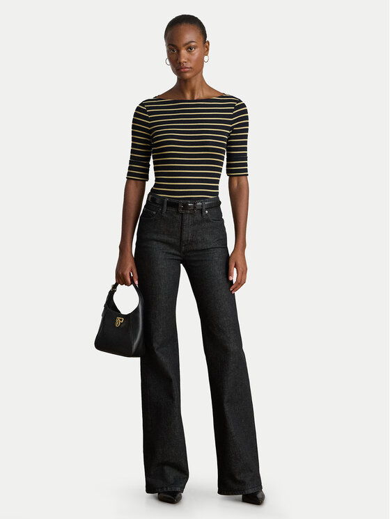 LAUREN RALPH LAUREN LAUREN RALPH LAUREN Palaidinė 200980044002 Juoda Slim Fit