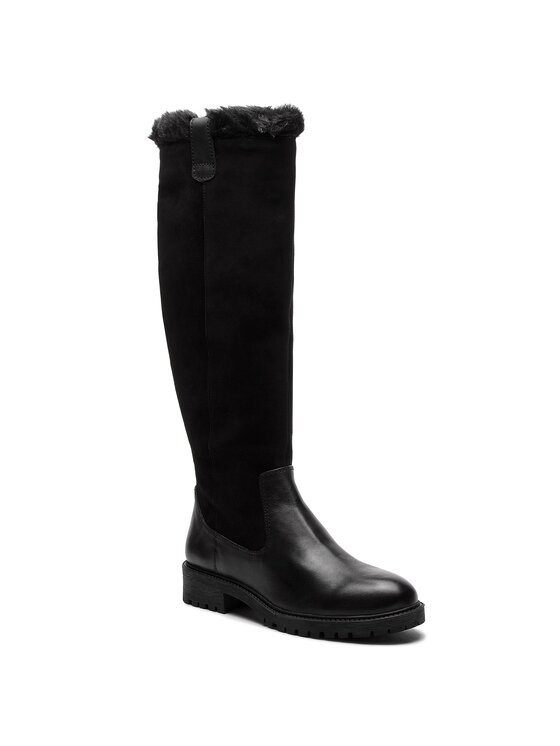 Stivali al ginocchio QZ-02-01-000046 Nero