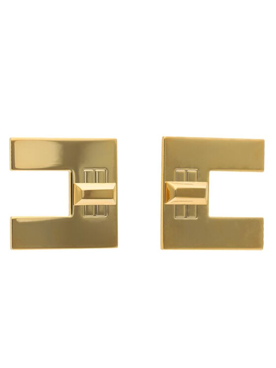 Elisabetta Franchi Elisabetta Franchi Обеци с клипс OR-35M-31E2-V120 Златист