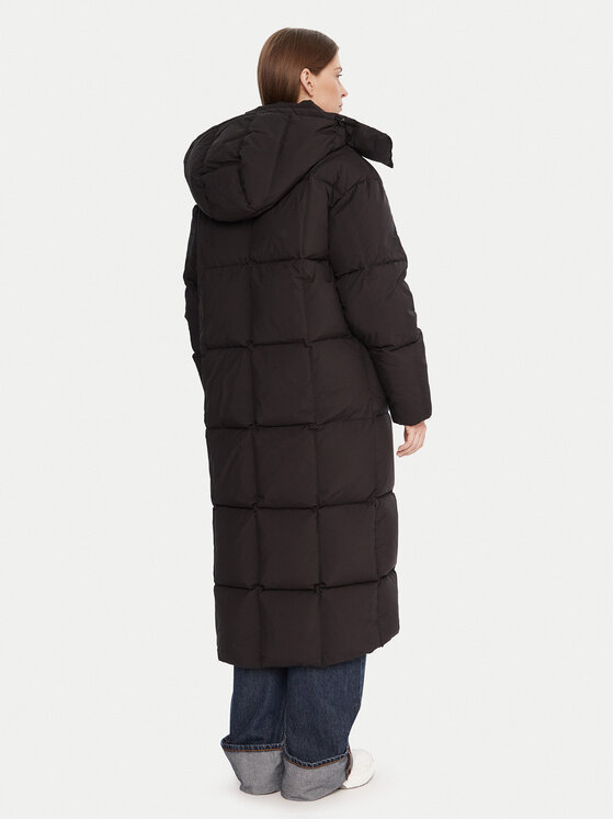 Tommy Jeans Tommy Jeans Παλτό χειμωνιάτικο Alaska DW0DW21977 Μαύρο Relaxed Fit