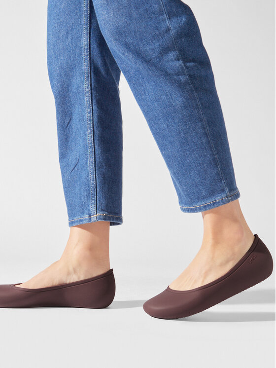 Crocs flat best sale