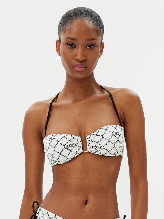 Max Mara Beachwear Max Mara Beachwear Bikini partea de sus 2516821259650 Alb