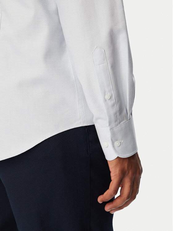 Tommy Hilfiger Tommy Hilfiger Πουκάμισο MW0MW43747 Ανοιχτό μπλε Slim Fit