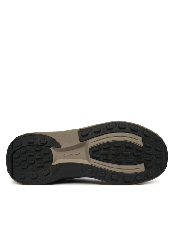 Calvin Klein Calvin Klein Αθλητικά Chunky Runner Lace Up Sock Knit YM0YM01457 Καφέ