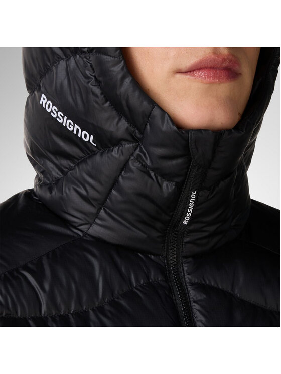 Rossignol Rossignol Kurtka outdoor W Verok Down Hoodie Jacket Czarny Regular Fit
