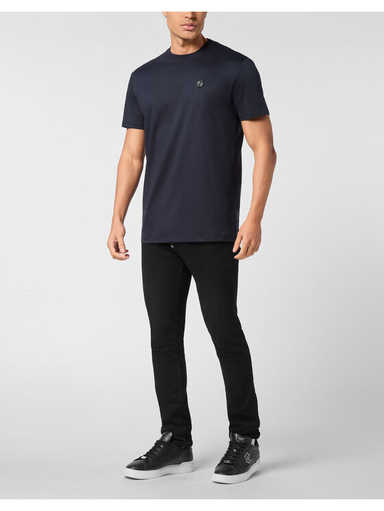 PHILIPP PLEIN PHILIPP PLEIN T-shirt 26249 Blu scuro Regular Fit