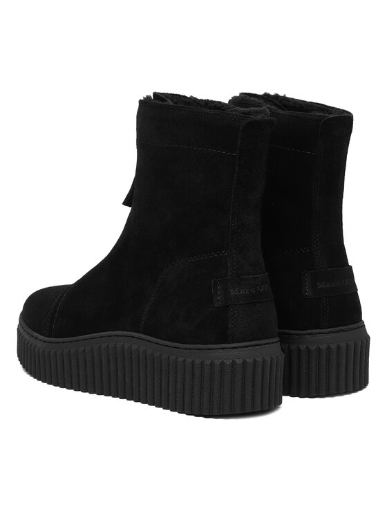 Marc O'Polo Marc O'Polo Schnürschuhe SS2M3031 Schwarz