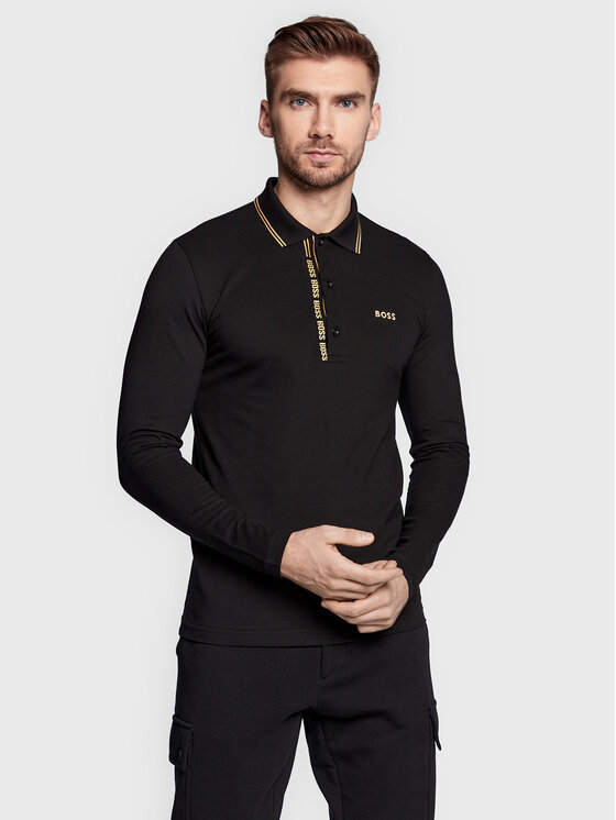 Polo Pleesy 4 50475649 Nero Slim Fit