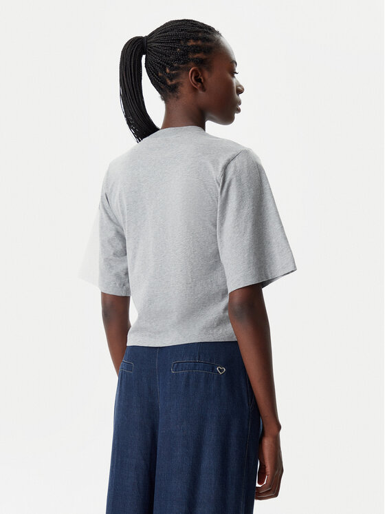 PINKO PINKO T-krekls 104604 A2F8 I42 Pelēks Regular Fit