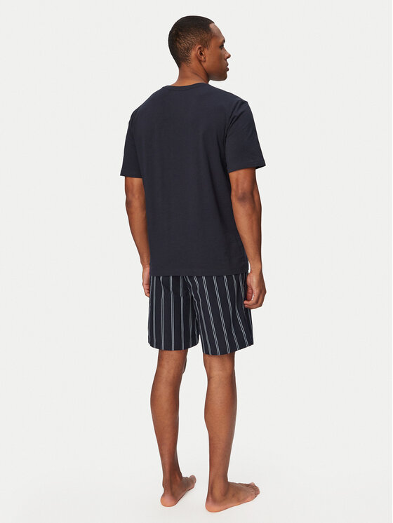 BOSS BOSS Pyžamo Easy 50545944 Tmavomodrá Regular Fit