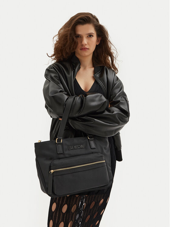 LOVE MOSCHINO LOVE MOSCHINO Torebka JC4378PP0LKS100A Czarny