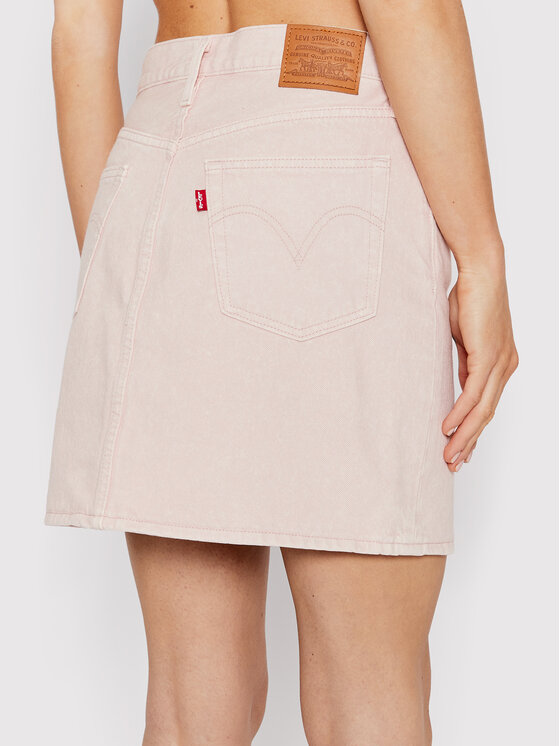 Gonna di jeans Decon Iconic 77882-0013 Rosa
