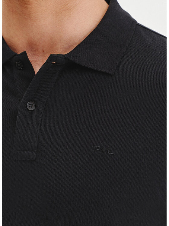 Pako Lorente Pako Lorente Polo P25BN-TX-001 Czarny Classic Fit
