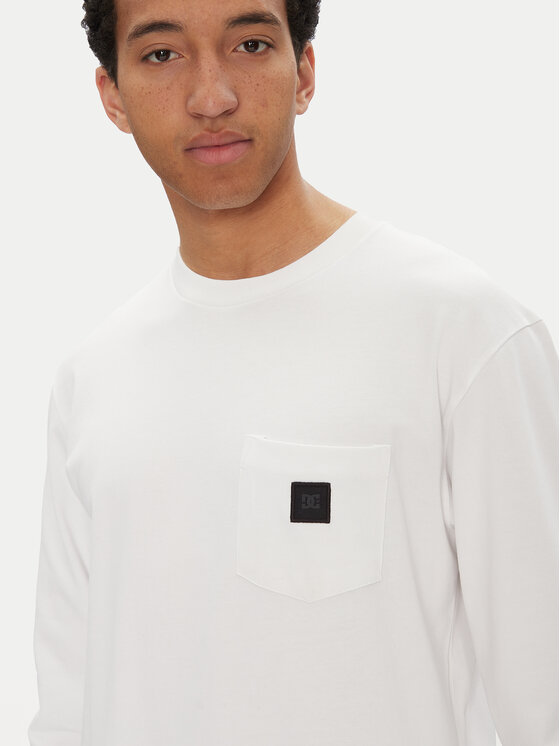 DC Shoes DC Shoes Bluza ADYKT03247 Biały Standard Fit
