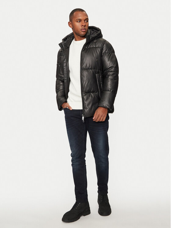 Milestone Milestone Lederjacke Patrick 43104021080 Schwarz Regular Fit