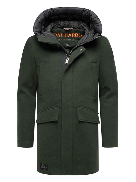 Stone Harbour Stone Harbour Kurtka zimowa Fenroos Zielony Regular Fit