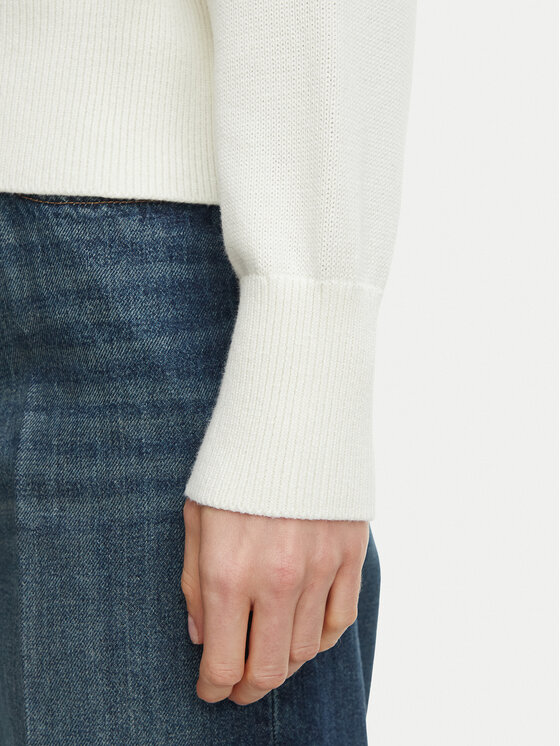 Calvin Klein Jeans Calvin Klein Jeans Rollkragenpullover LV047H329G Creme Regular Fit