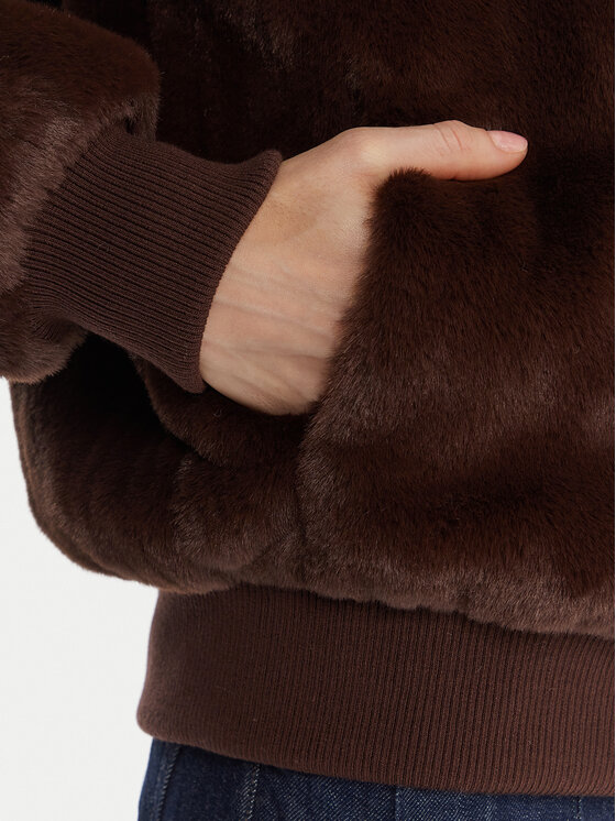 Guess Guess Γούνα W5BL66 W3890 Καφέ Regular Fit