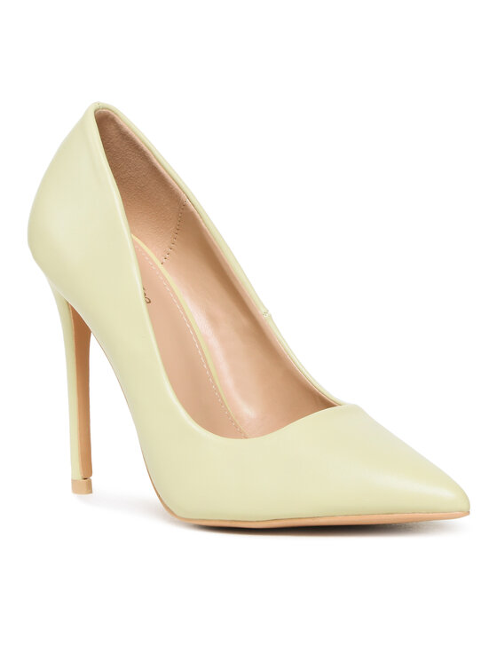 DeeZee DeeZee Pantofi cu toc subțire KL-92831-201C Verde